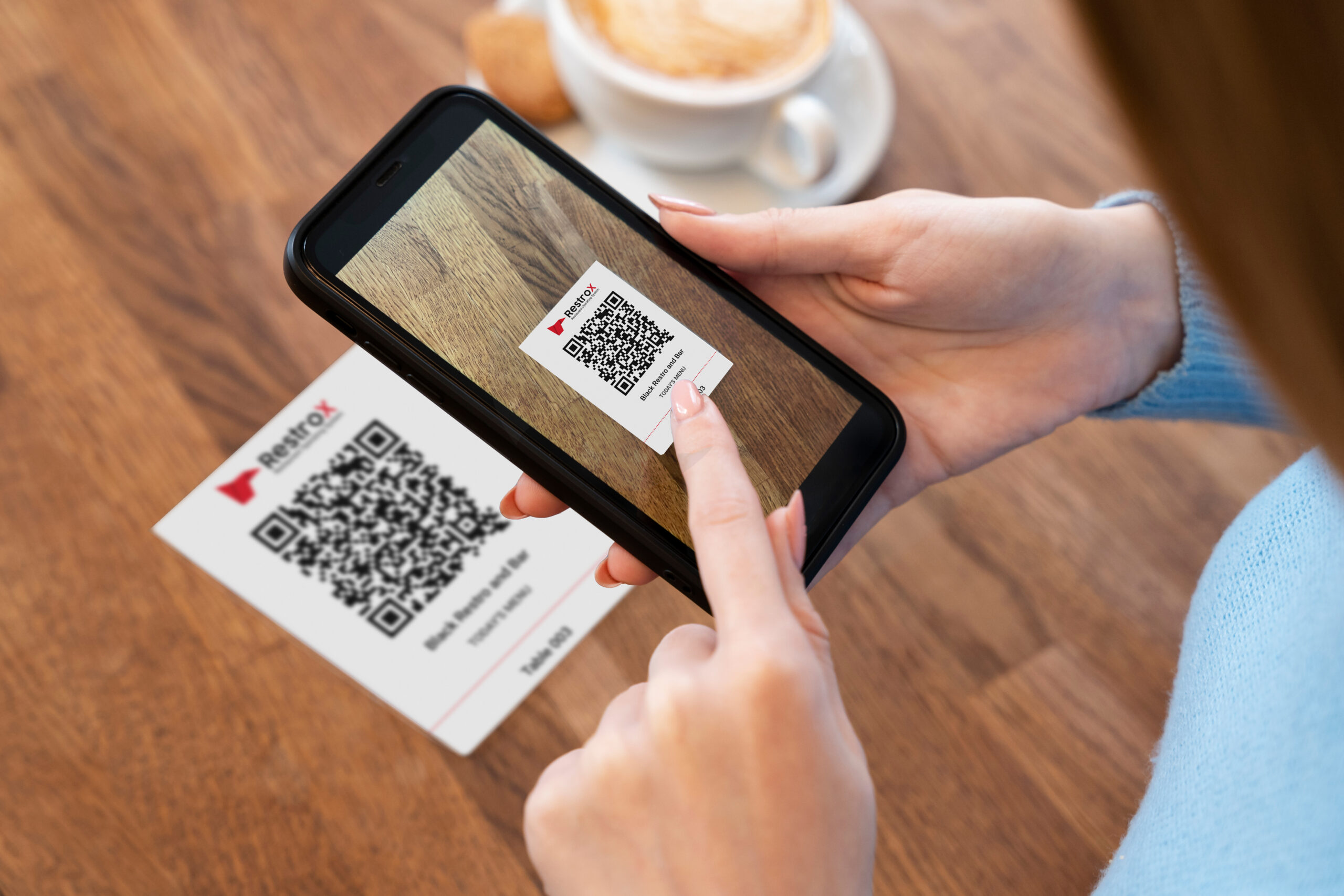 RestroX in the restaurant industry with QR codes.